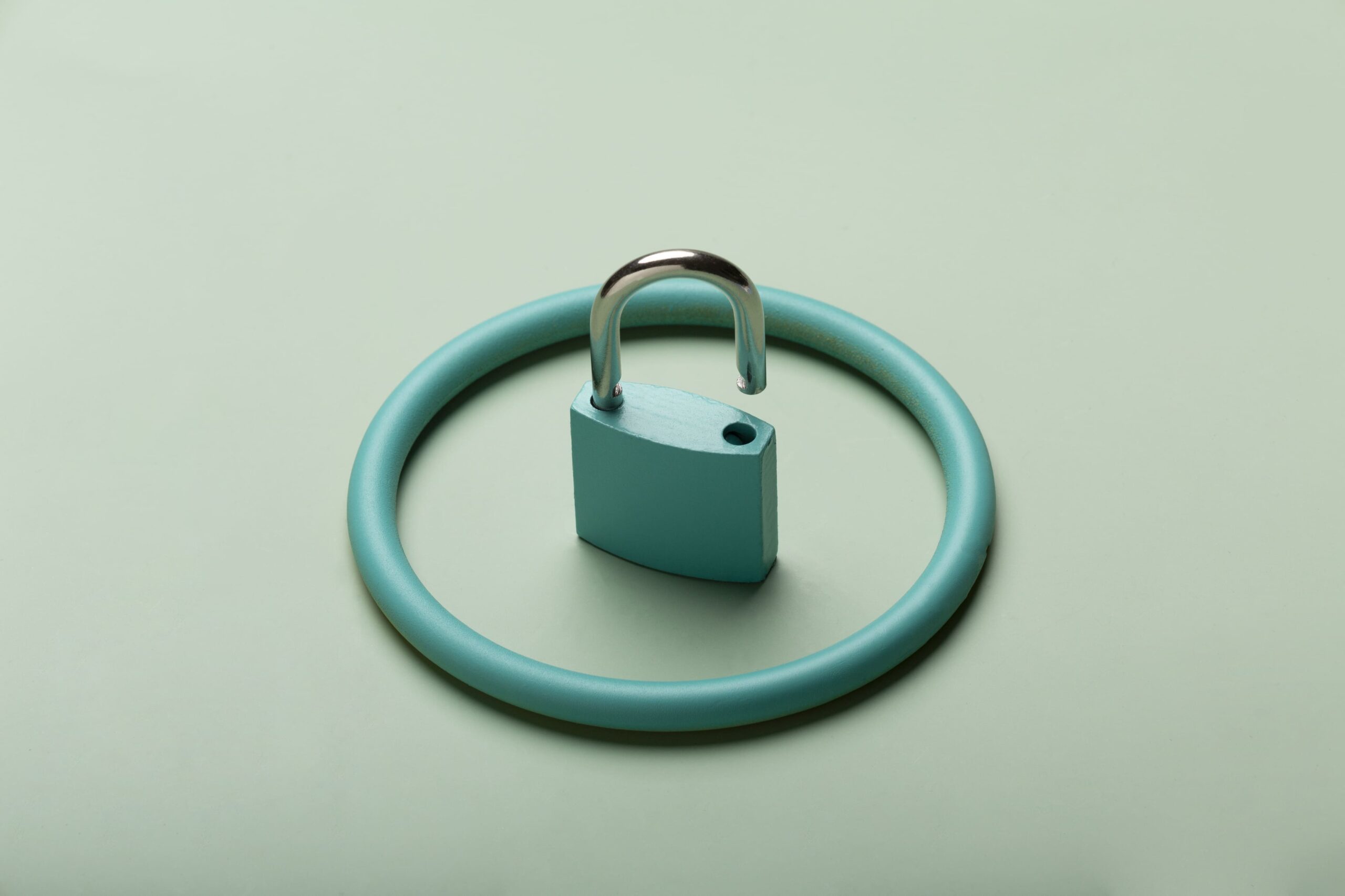 protection-concept-with-lock
